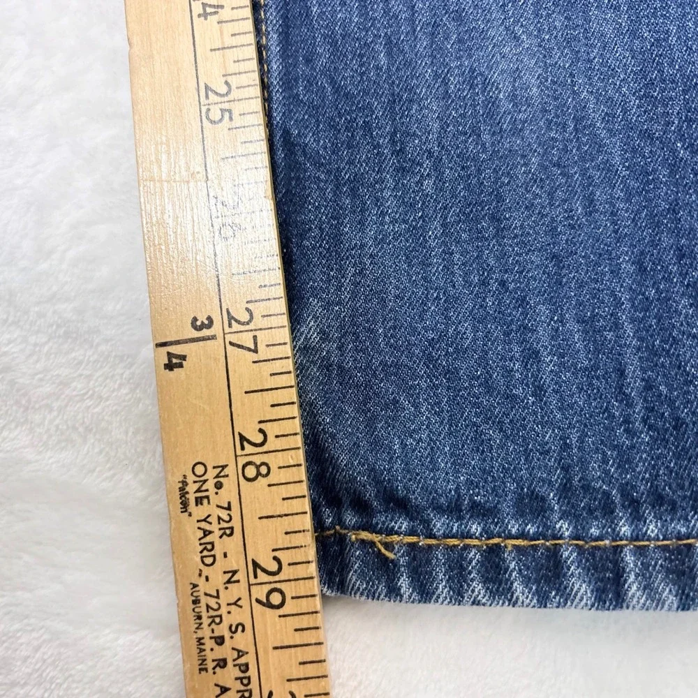 Retro Levis 514 Medium Wash Straight Leg Denim 38x30 Normcore Basic Actual 37x29